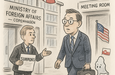 ग्रिनल्याण्डमा अमेरिकी प्रभाव प्रयास दाबी, डेनमार्कद्वारा अमेरिकी दूत ‘समन’